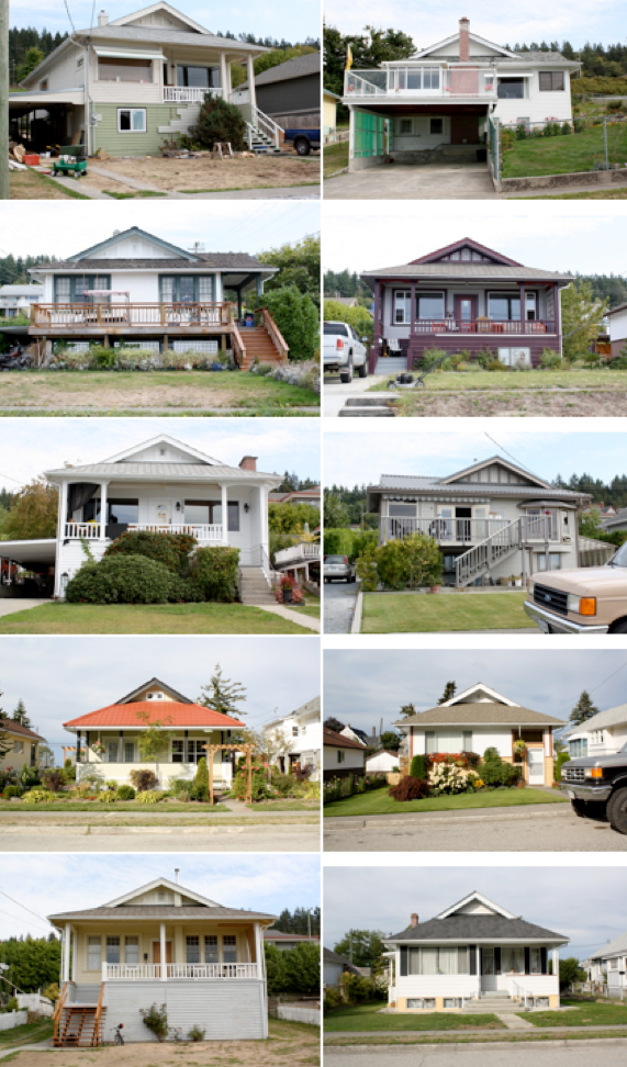 Classic Bungalows » Bungalows in a company town Powell River, British